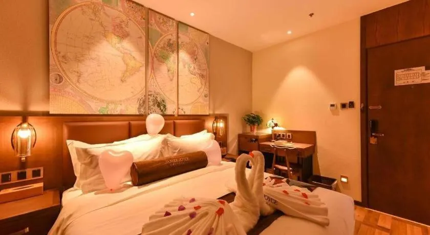 Bed in James Joyce Coffetel·Beijing South Muxiyuan Metro Station