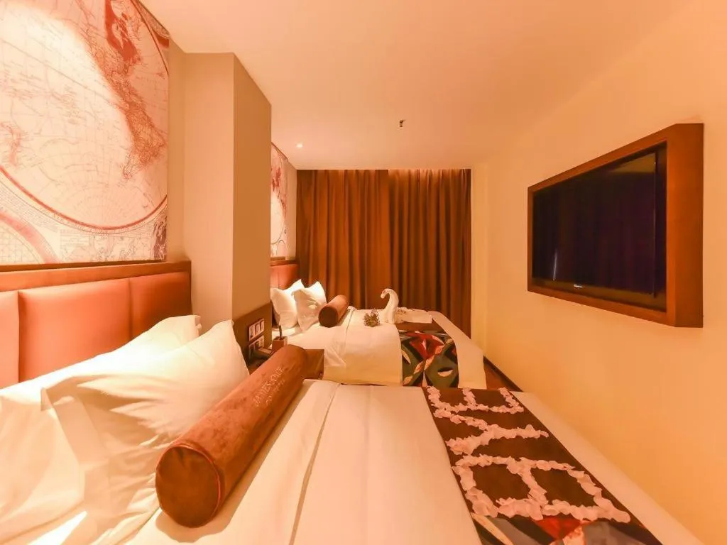 Bed in James Joyce Coffetel·Beijing South Muxiyuan Metro Station