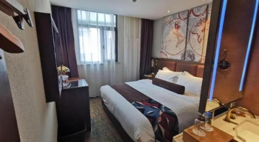 Bed in James Joyce Coffetel·Beijing South Muxiyuan Metro Station