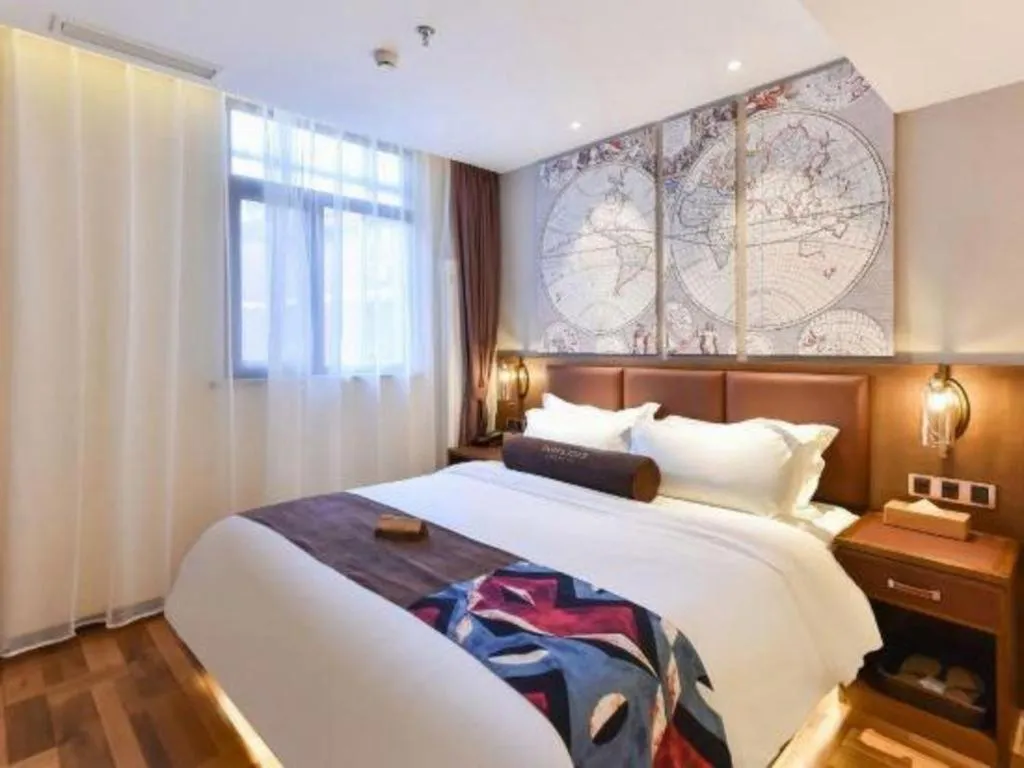 Bed in James Joyce Coffetel·Beijing South Muxiyuan Metro Station