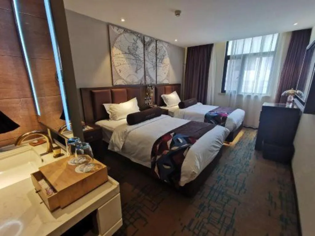 Bed in James Joyce Coffetel·Beijing South Muxiyuan Metro Station