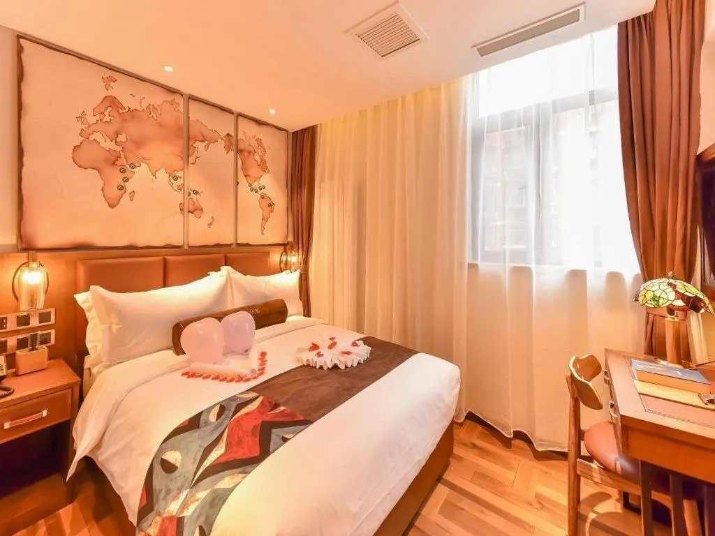 Bed in James Joyce Coffetel·Beijing South Muxiyuan Metro Station