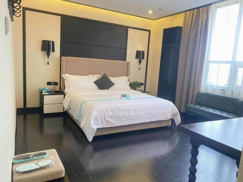 Bed in Xana Hotelle·Lianyungang Donghai