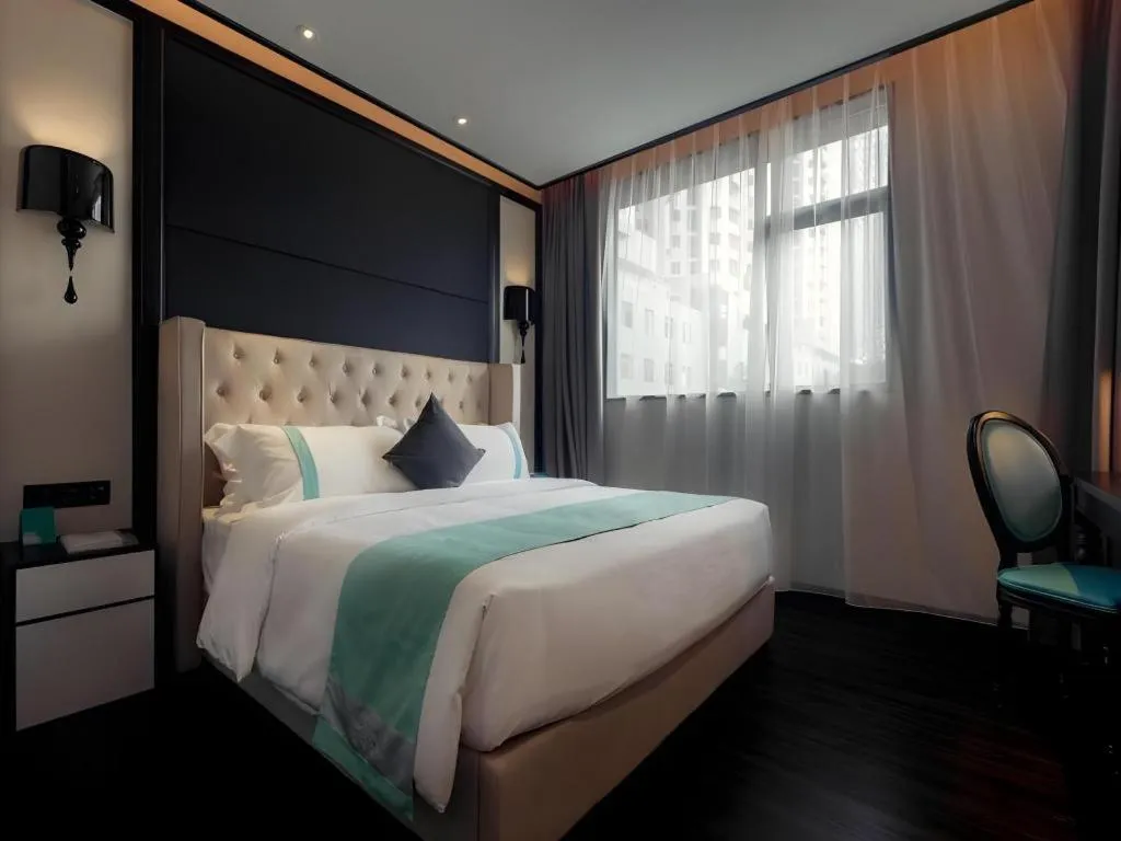 Bed in Xana Hotelle·Lianyungang Donghai