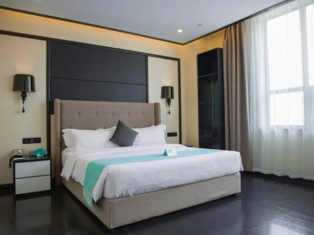 Bed in Xana Hotelle·Lianyungang Donghai