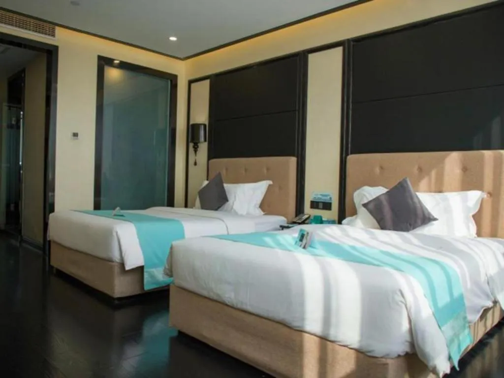 Bed in Xana Hotelle·Lianyungang Donghai