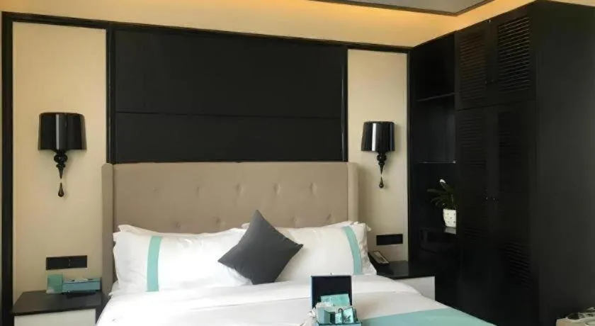 Bed in Xana Hotelle·Lianyungang Donghai