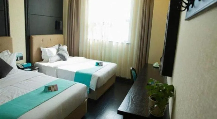 Bed in Xana Hotelle·Lianyungang Donghai