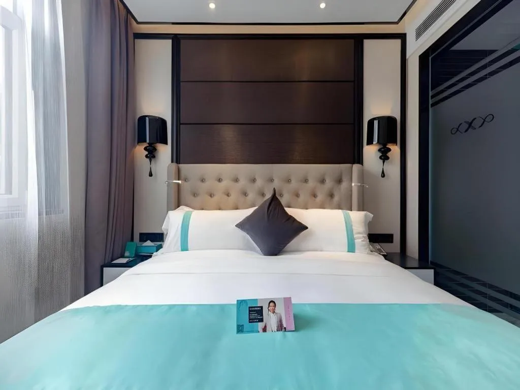 Bed in Xana Hotelle·Lianyungang Donghai