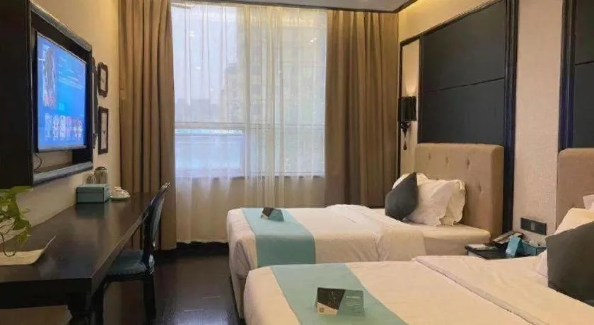 Bed in Xana Hotelle·Lianyungang Donghai