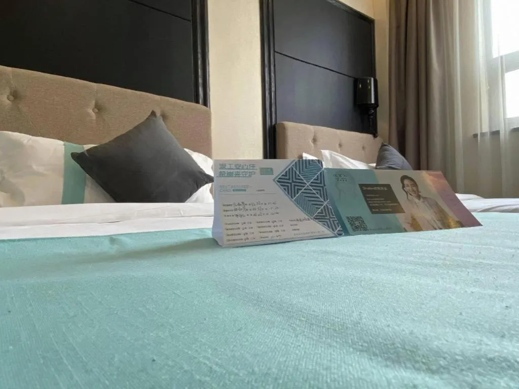 Bed in Xana Hotelle·Lianyungang Donghai