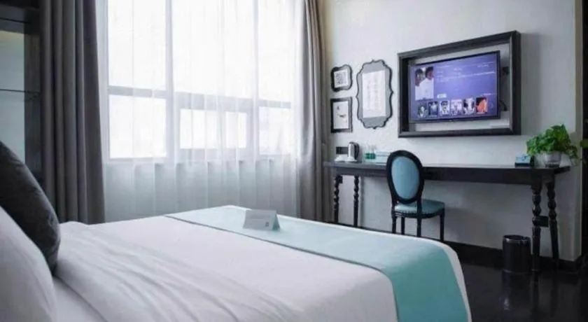 Bed in Xana Hotelle·Lianyungang Donghai