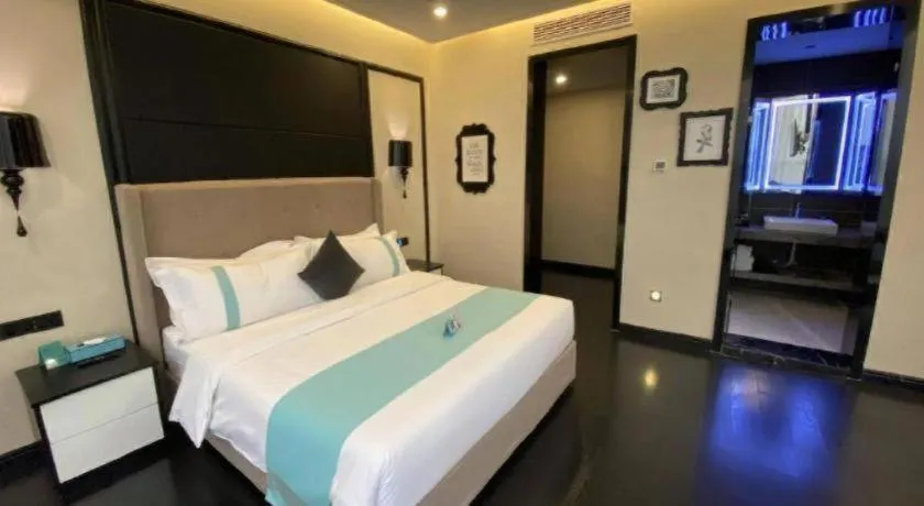 Bed in Xana Hotelle·Lianyungang Donghai