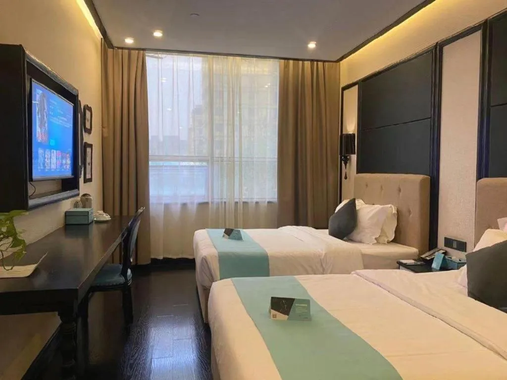 Bed in Xana Hotelle·Lianyungang Donghai