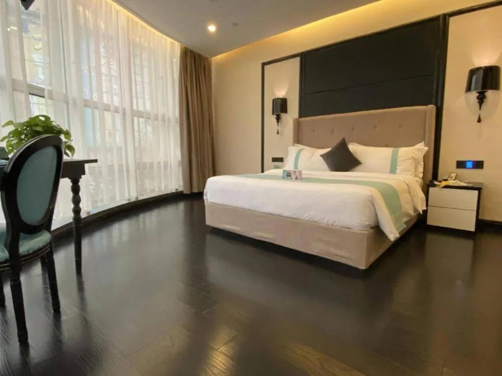 Bed in Xana Hotelle·Lianyungang Donghai