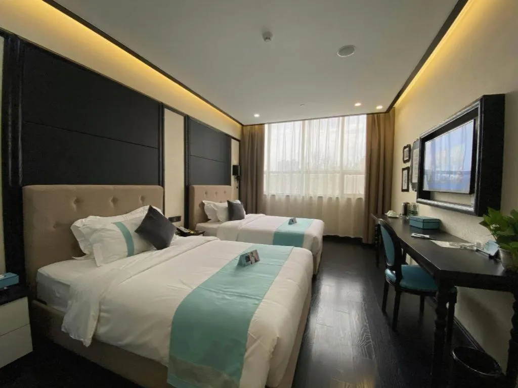 Bed in Xana Hotelle·Lianyungang Donghai