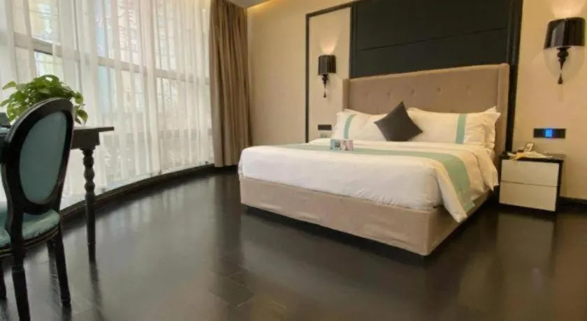 Bed in Xana Hotelle·Lianyungang Donghai