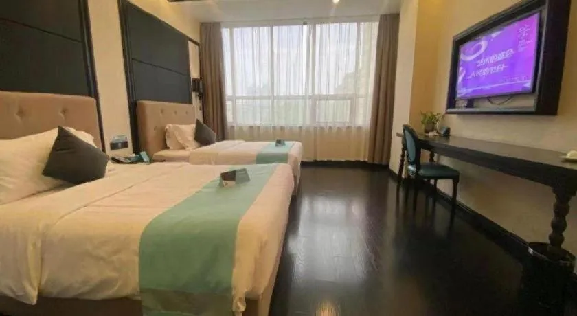 Bed in Xana Hotelle·Lianyungang Donghai