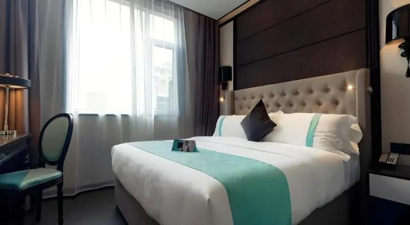 Bed in Xana Hotelle·Lianyungang Donghai