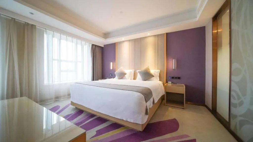 Bed in Lavande Hotel·Jining Party School Building