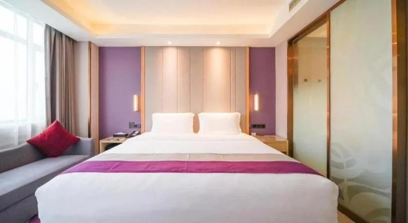 Bed in Lavande Hotel·Jining Party School Building