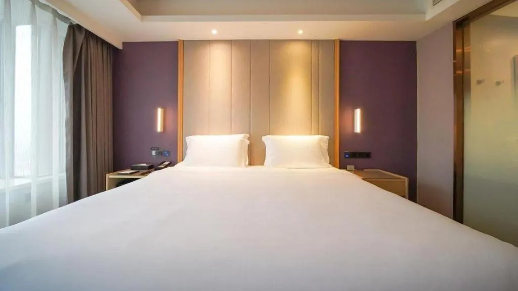 Bed in Lavande Hotel·Jining Party School Building
