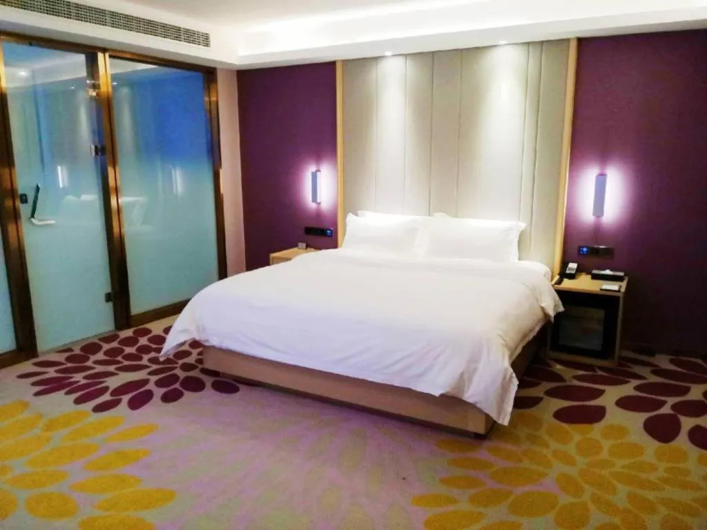 Bed in Lavande Hotel·Jining Party School Building