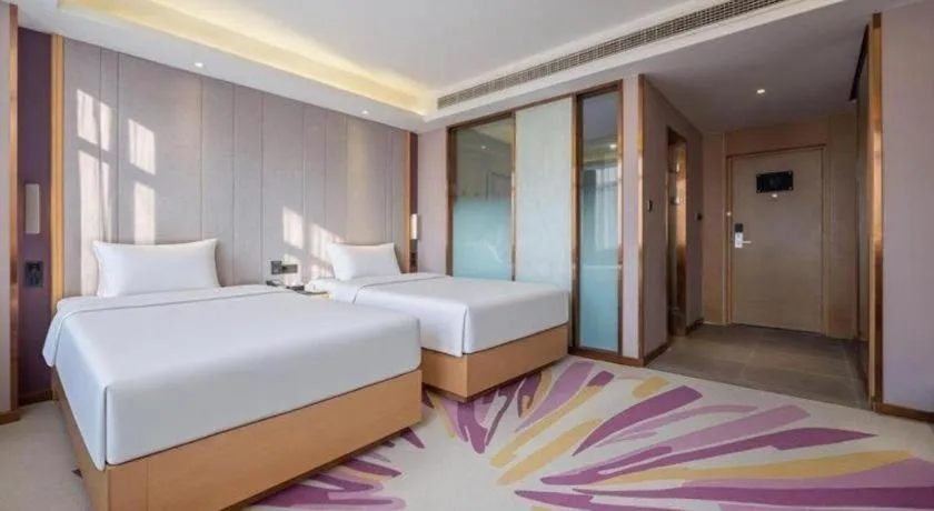 Bed in Lavande Hotel·Jining Party School Building