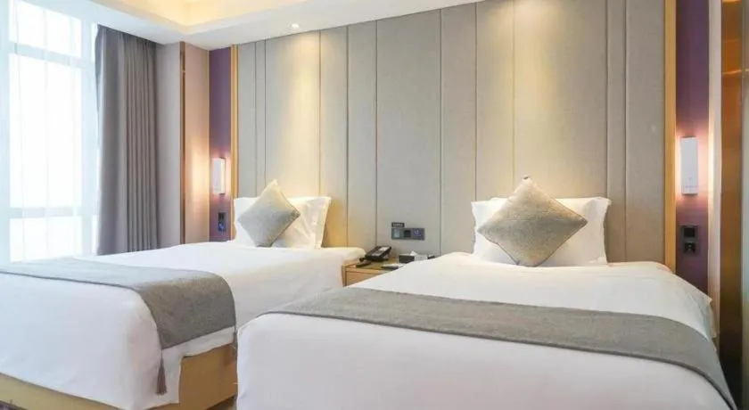 Bed in Lavande Hotel·Jining Party School Building