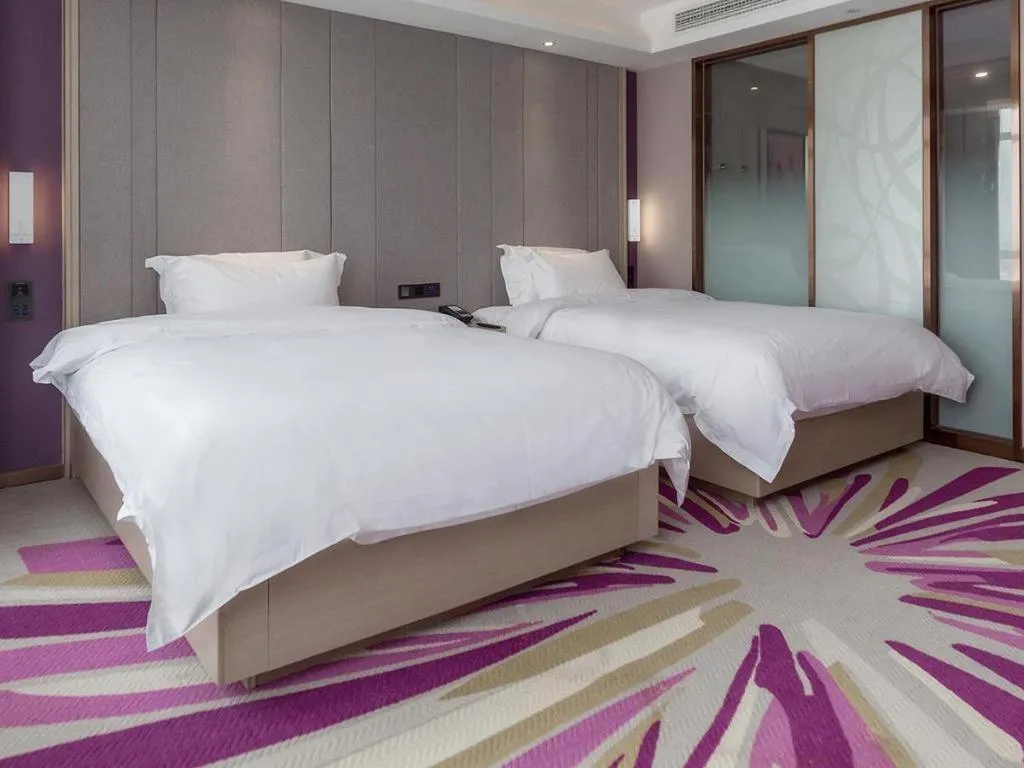 Bed in Lavande Hotel·Jining Party School Building