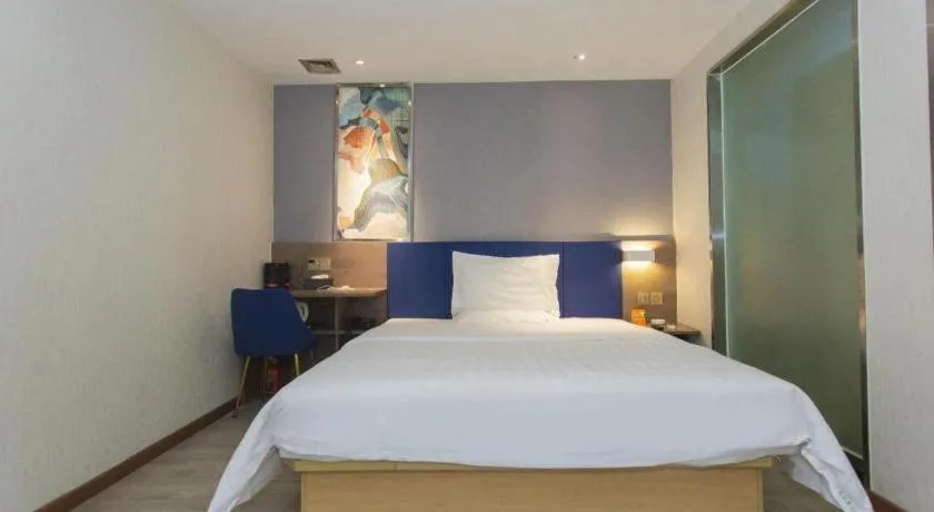 Bed in PAI Hotel·Chengdu Jinsha Museum Metro Station