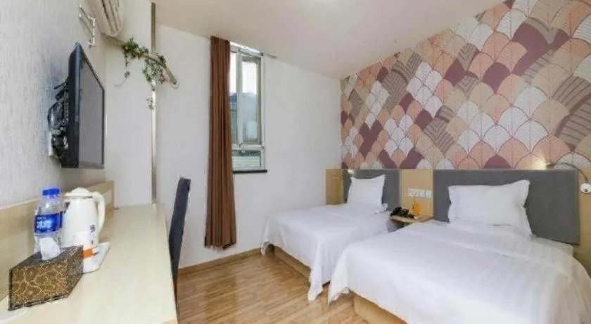 Bed in PAI Hotel·Chengdu Jinsha Museum Metro Station