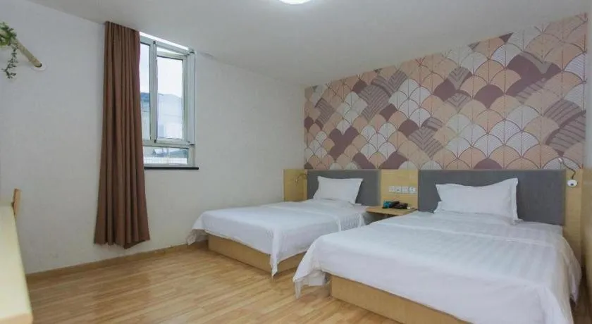 Bed in PAI Hotel·Chengdu Jinsha Museum Metro Station