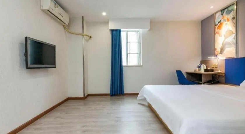 Bed in PAI Hotel·Chengdu Jinsha Museum Metro Station