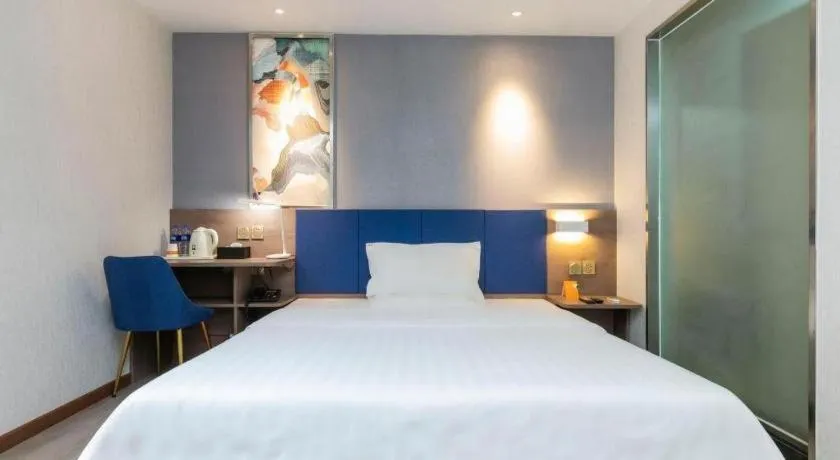 Bed in PAI Hotel·Chengdu Jinsha Museum Metro Station