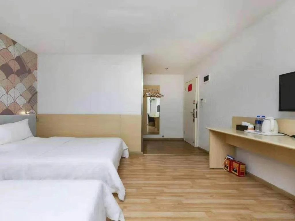 Bed in PAI Hotel·Chengdu Jinsha Museum Metro Station