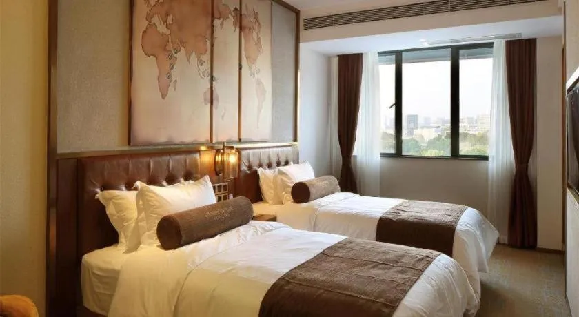 Bed in James Joyce Coffetel·Nannign Shanglin Tongle Road