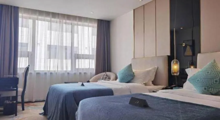 Bed in Xana Deluxe Beijing Guang'anmen Metro Station