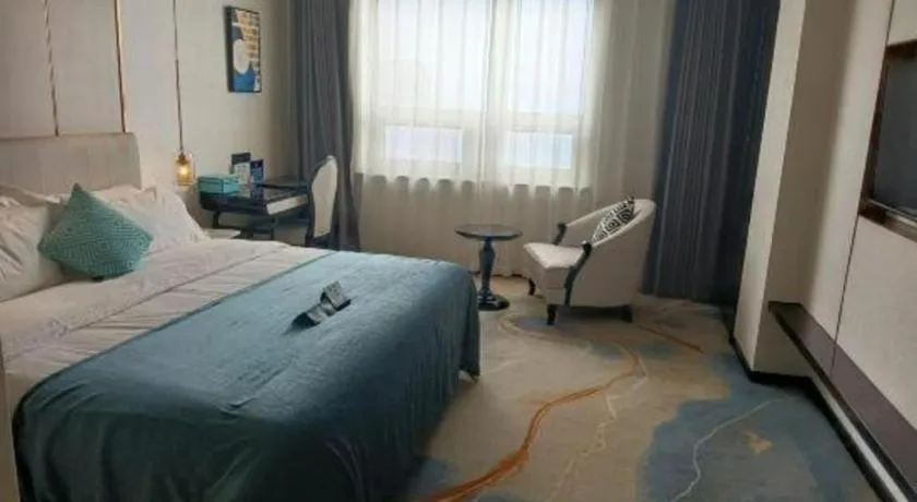 Bed in Xana Deluxe Beijing Guang'anmen Metro Station