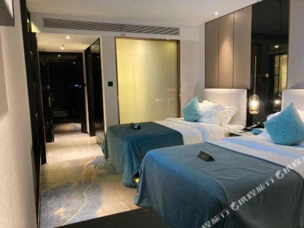 Bed in Xana Deluxe Beijing Guang'anmen Metro Station