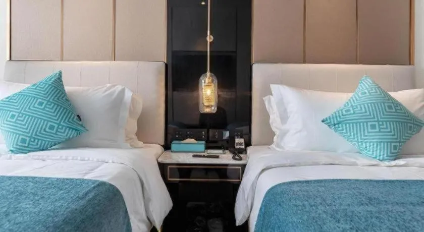 Bed in Xana Deluxe Beijing Guang'anmen Metro Station