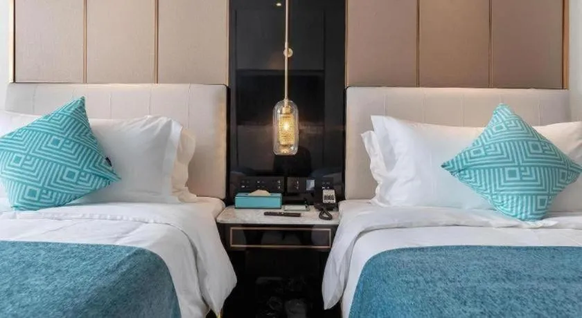 Bed in Xana Deluxe Beijing Guang'anmen Metro Station