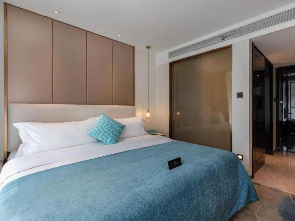 Bed in Xana Deluxe Beijing Guang'anmen Metro Station