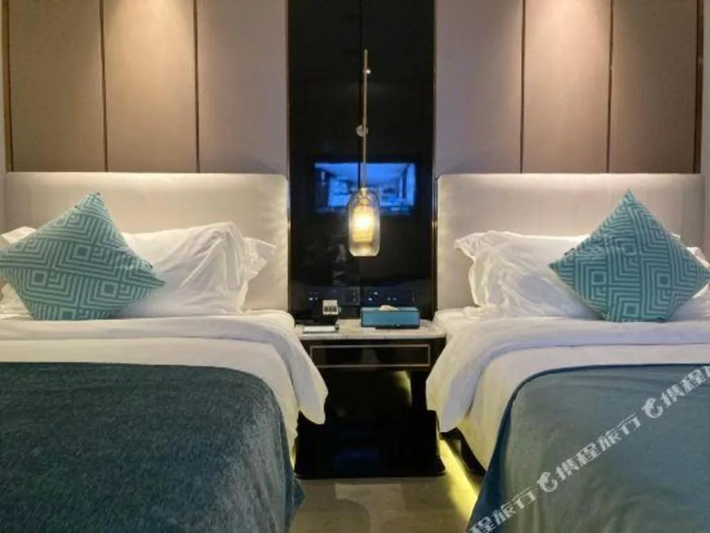 Bed in Xana Deluxe Beijing Guang'anmen Metro Station