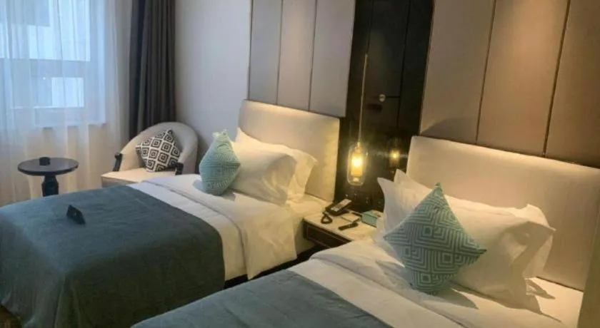 Bed in Xana Deluxe Beijing Guang'anmen Metro Station