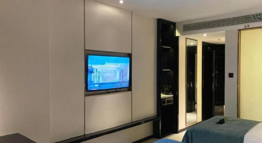 Bed in Xana Deluxe Beijing Guang'anmen Metro Station