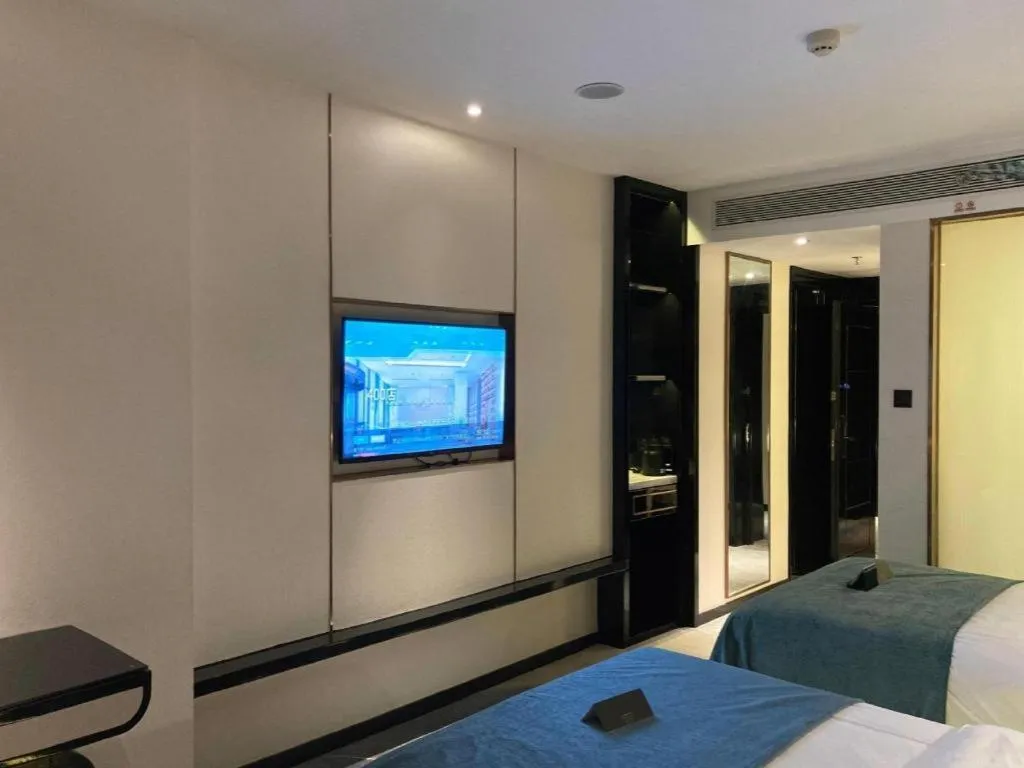 Bed in Xana Deluxe Beijing Guang'anmen Metro Station