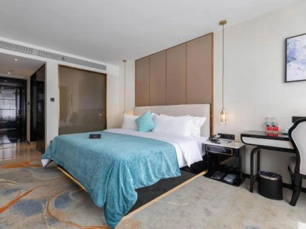 Bed in Xana Deluxe Beijing Guang'anmen Metro Station