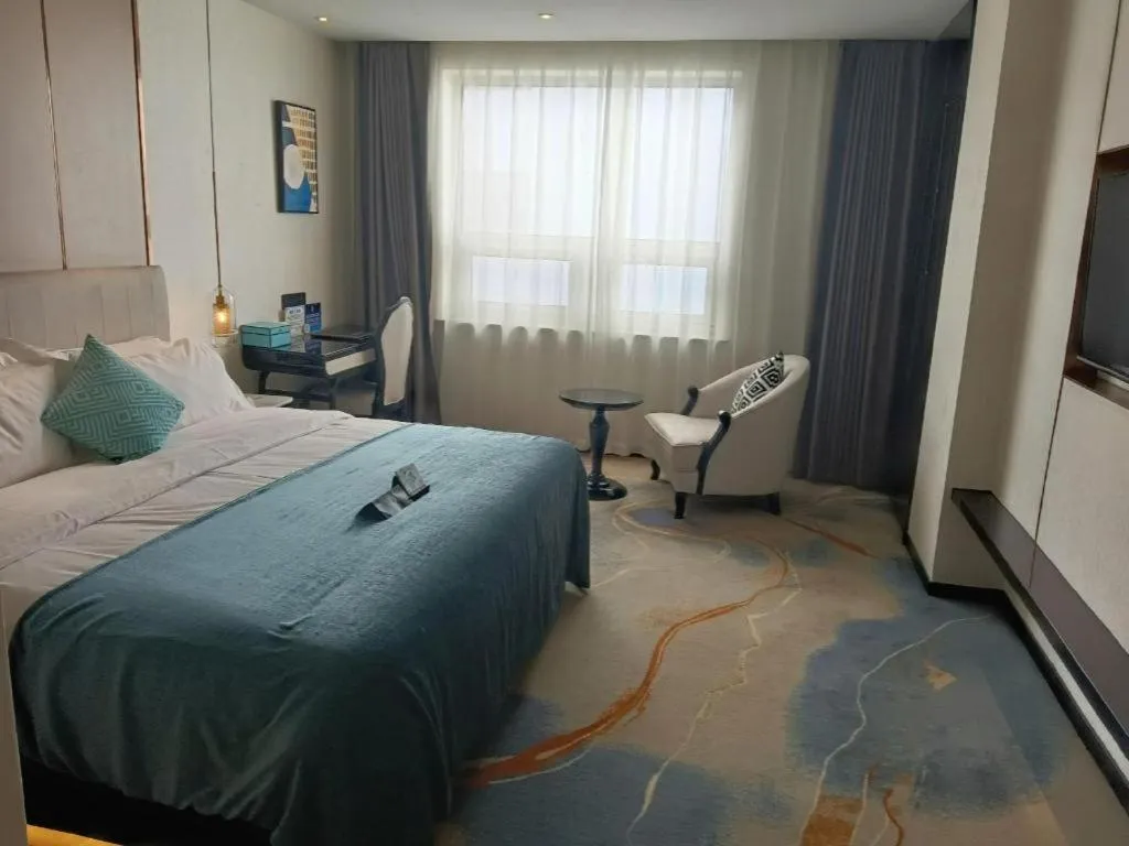 Bed in Xana Deluxe Beijing Guang'anmen Metro Station