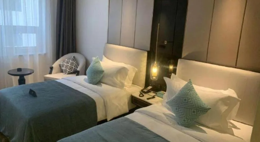 Bed in Xana Deluxe Beijing Guang'anmen Metro Station